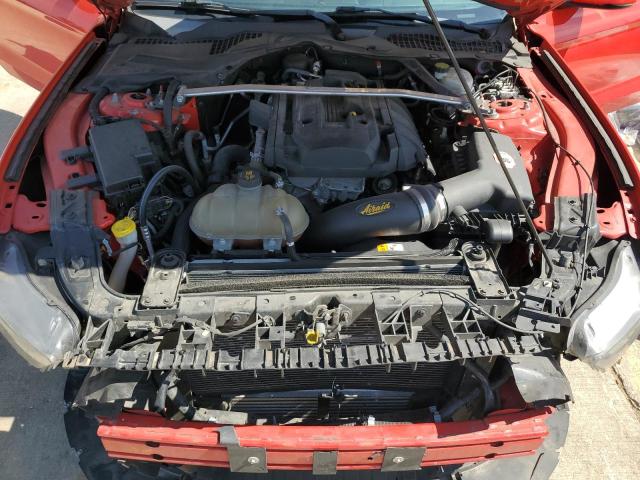 1FA6P8TH0G5321531 - 2016 FORD MUSTANG ORANGE photo 11