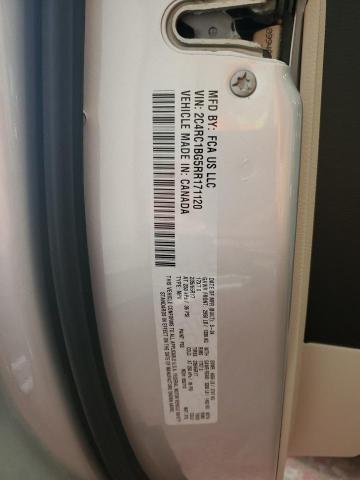 2C4RC1BG5RR171120 - 2024 CHRYSLER PACIFICA TOURING L SILVER photo 13