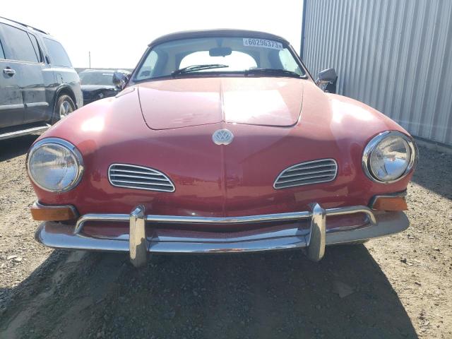 1412011407 - 1971 VOLKSWAGEN KARMANN GH RED photo 5