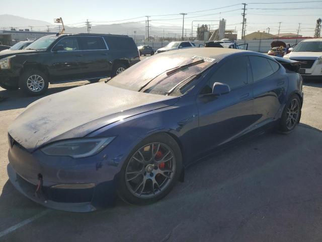5YJSA1E69RF534668 - 2024 TESLA MODEL S ლურჯი ფოტო 1