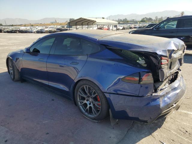 5YJSA1E69RF534668 - 2024 TESLA MODEL S BLUE photo 2