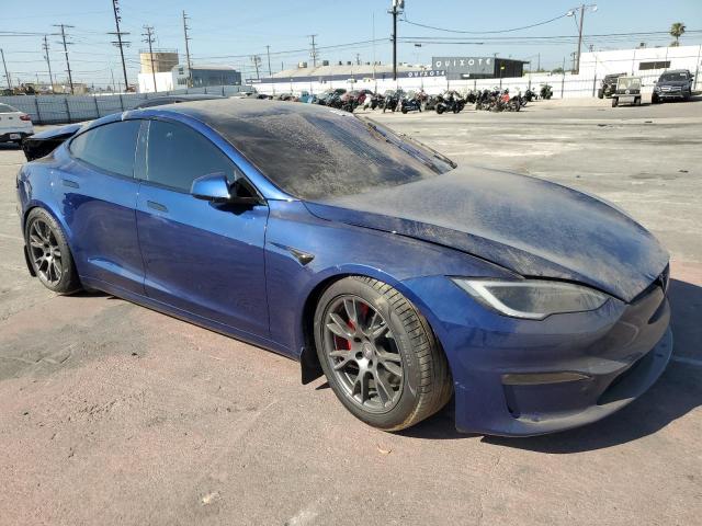 5YJSA1E69RF534668 - 2024 TESLA MODEL S ლურჯი ფოტო 4