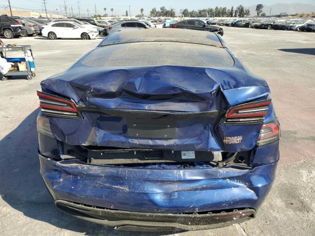 5YJSA1E69RF534668 - 2024 TESLA MODEL S ლურჯი ფოტო 6