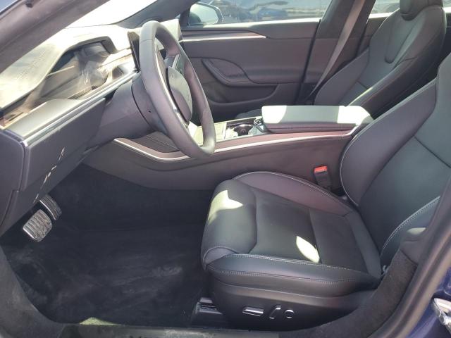 5YJSA1E69RF534668 - 2024 TESLA MODEL S ლურჯი ფოტო 7