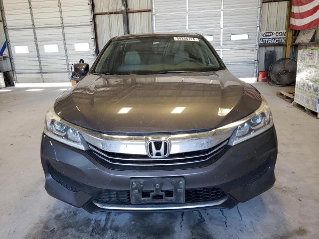 1HGCR2F3XHA229311 - 2017 HONDA ACCORD LX GRAY photo 5