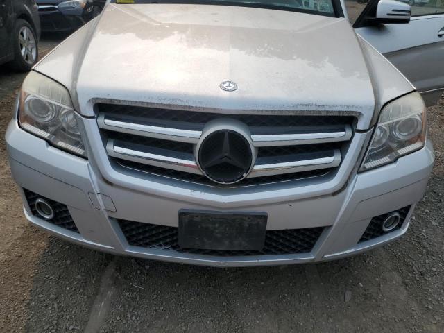 WDCGG8HB9BF670736 - 2011 MERCEDES-BENZ GLK 350 4MATIC SILVER photo 12