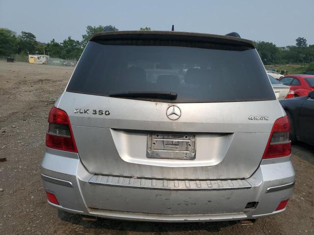 WDCGG8HB9BF670736 - 2011 MERCEDES-BENZ GLK 350 4MATIC SILVER photo 6