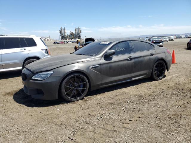 WBS6E9C54HG437339 - 2017 BMW M6 GRAN COUPE BLACK photo 1