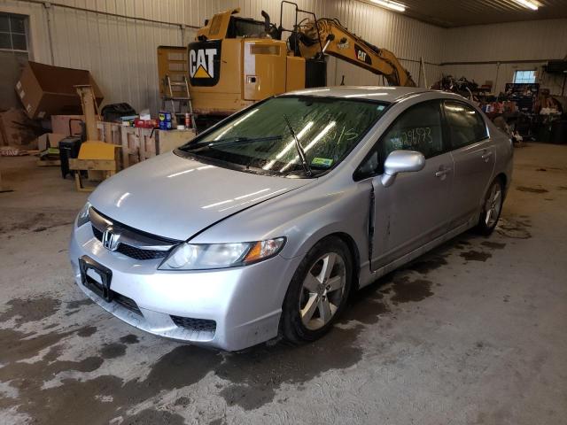 2HGFA1F66BH526447 - 2011 HONDA CIVIC LX-S Արծաթագույն լուսանկար 1