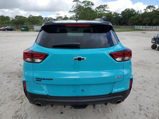 KL79MUSL0MB090624 - 2021 CHEVROLET TRAILBLAZE RS TURQUOISE photo 6