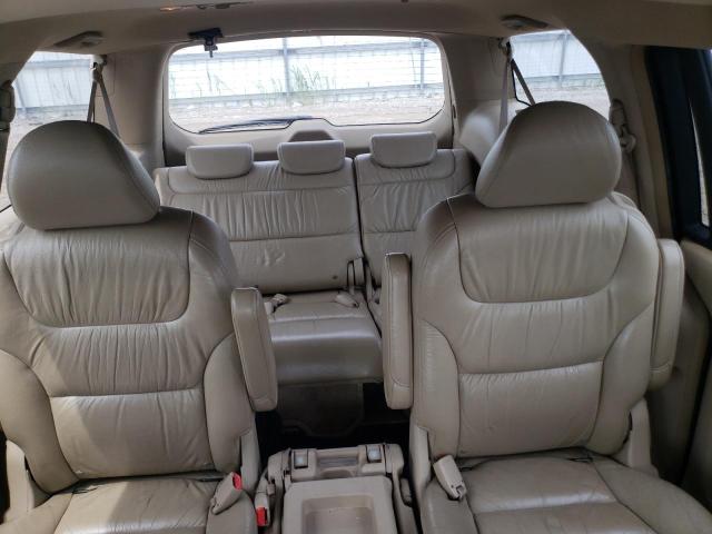 5FNRL38686B408961 - 2006 HONDA ODYSSEY EXL CHARCOAL photo 10