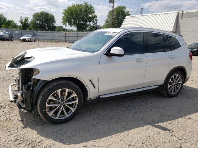 5UXTR9C56KLE12019 - 2019 BMW X3 XDRIVE30I WHITE photo 1