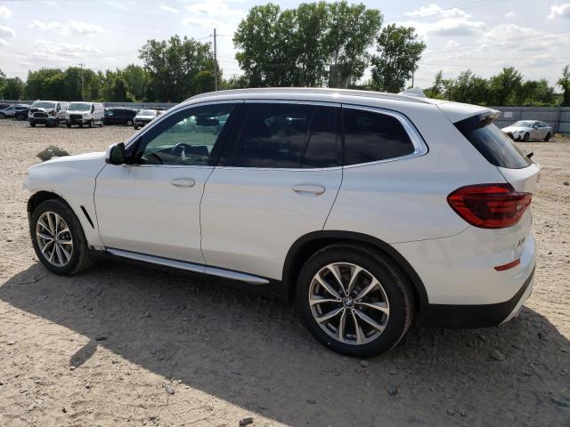 5UXTR9C56KLE12019 - 2019 BMW X3 XDRIVE30I WHITE photo 2