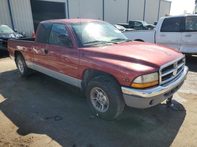 1B7GL22X2WS594809 - 1998 DODGE DAKOTA BURGUNDY photo 4