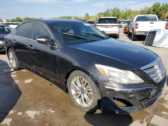 KMHGC4DD3EU263637 - 2014 HYUNDAI GENESIS 3.8L BROWN photo 4