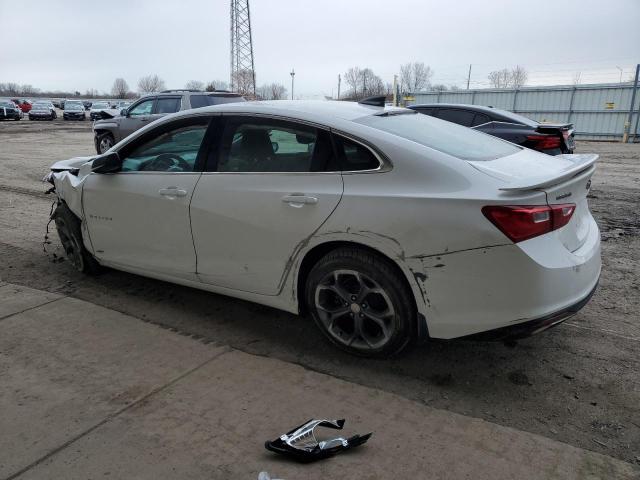 1G1ZG5ST9KF194253 - 2019 CHEVROLET MALIBU RS WHITE photo 2