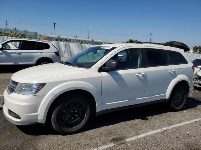 3C4PDCAB3HT559089 - 2017 DODGE JOURNEY SE WHITE photo 1