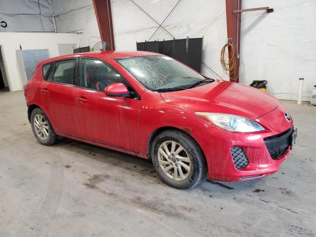 JM1BL1LP8D1816047 - 2013 MAZDA 3 I RED photo 4