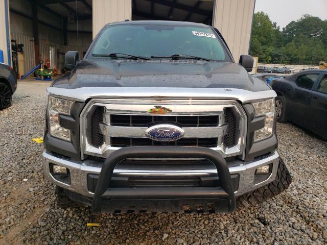 1FTEW1CF9GFA15906 - 2016 FORD F150 SUPERCREW GRAY photo 5