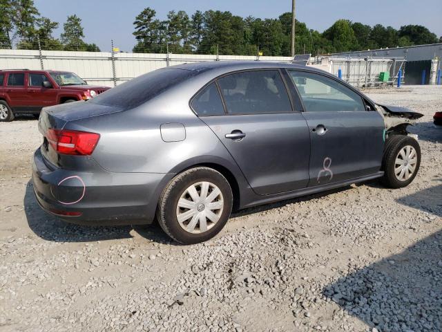 3VW2K7AJ7FM311544 - 2015 VOLKSWAGEN JETTA BASE 灰色 照片 3