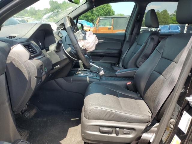 5FNYF7H53NB005048 - 2022 HONDA PASSPORT EXL أسود صورة 7