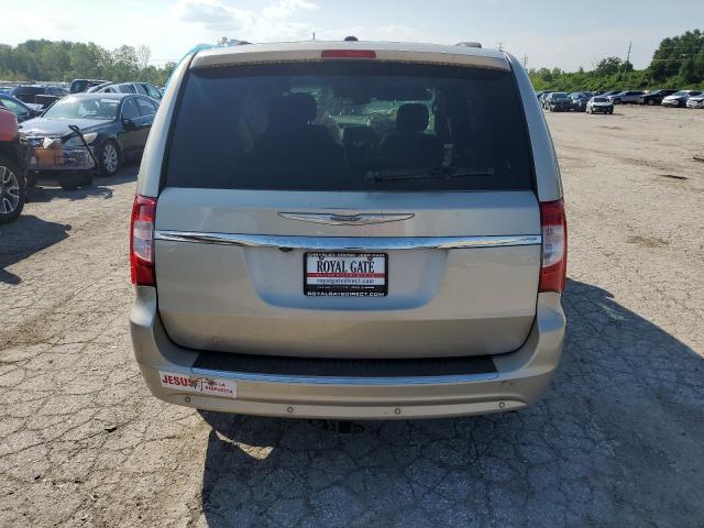 2C4RC1CG8ER345528 - 2014 CHRYSLER TOWN & COU TOURING L BEIGE photo 6