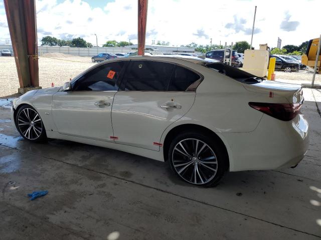 JN1EV7AR0JM444960 - 2018 INFINITI Q50 LUXE WHITE photo 2