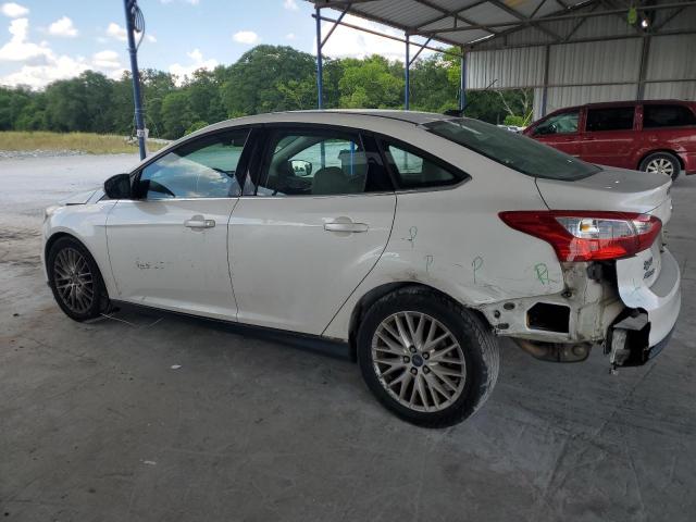 1FAHP3H25CL471933 - 2012 FORD FOCUS SEL WHITE photo 2