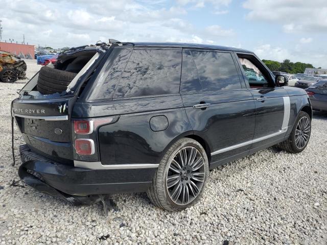 SALGV5SE2LA592532 - 2020 LAND ROVER RANGE ROVE AUTOBIOGRAPHY BLACK photo 3