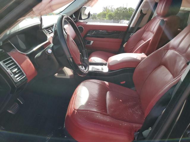 SALGV5SE2LA592532 - 2020 LAND ROVER RANGE ROVE AUTOBIOGRAPHY BLACK photo 7