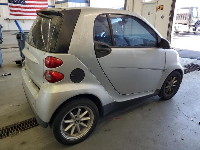 WMEEJ31X78K136014 - 2008 SMART FORTWO PURE SILVER photo 3