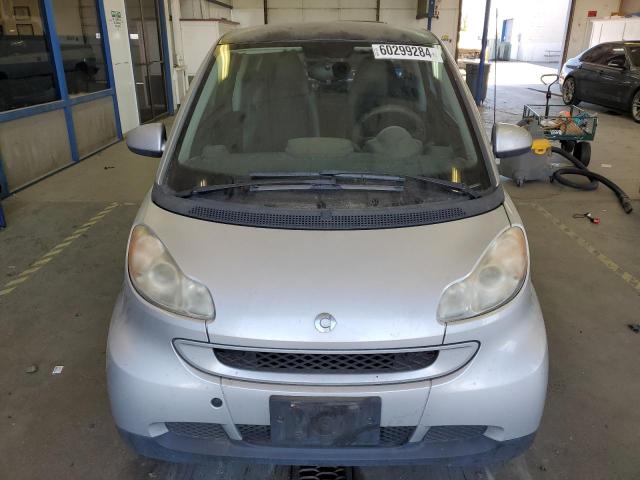 WMEEJ31X78K136014 - 2008 SMART FORTWO PURE SILVER photo 5