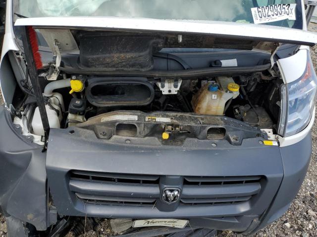 3C6TRVDG1HE511170 - 2017 RAM PROMASTER 2500 HIGH Ақ фото 7