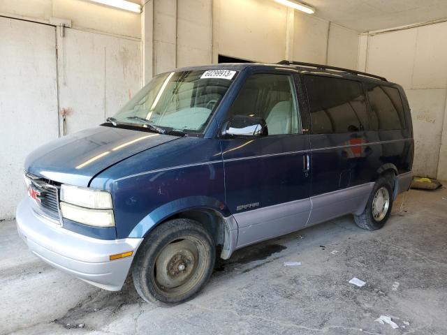 1GKDM19W9YB523038 - 2000 GMC SAFARI XT BLUE photo 1