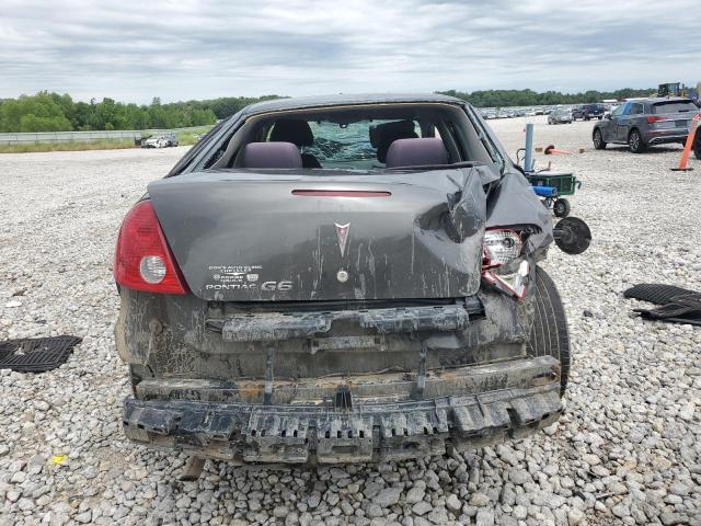 1G2ZF55B464284901 - 2006 PONTIAC G6 SE GRAY photo 6