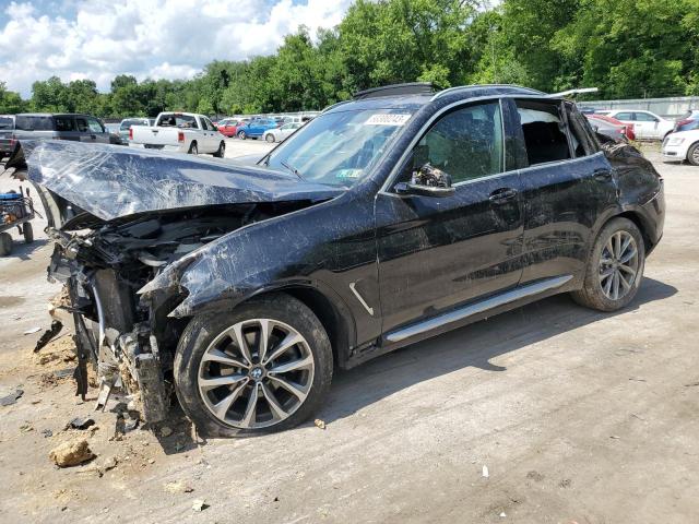 5UXTR9C52JLD74836 - 2018 BMW X3 XDRIVE30I BLACK photo 1