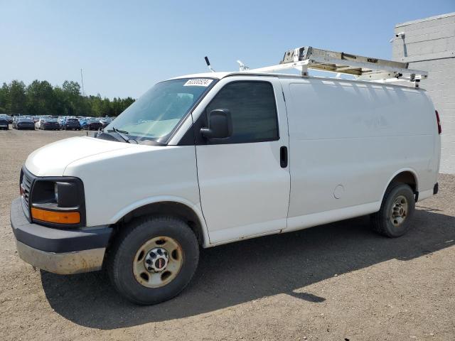 1GTW7FCA4E1186754 - 2014 GMC SAVANA G2500 WHITE photo 1