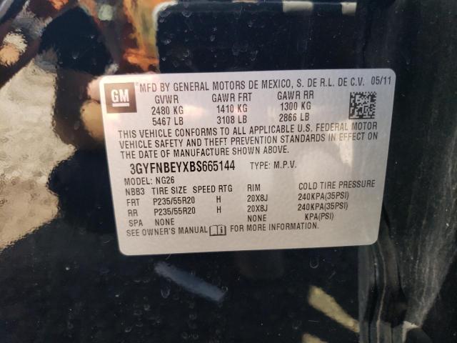 3GYFNBEYXBS665144 - 2011 CADILLAC SRX PERFORMANCE COLLECTION 黑色 照片 12