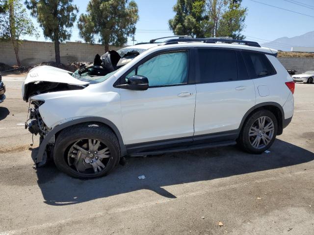 5FNYF7H59LB000496 - 2020 HONDA PASSPORT EXL WHITE photo 1