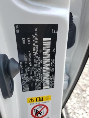 JTJYARBZ0K2122281 - 2019 LEXUS NX 300 BASE თეთრი ფოტო 12