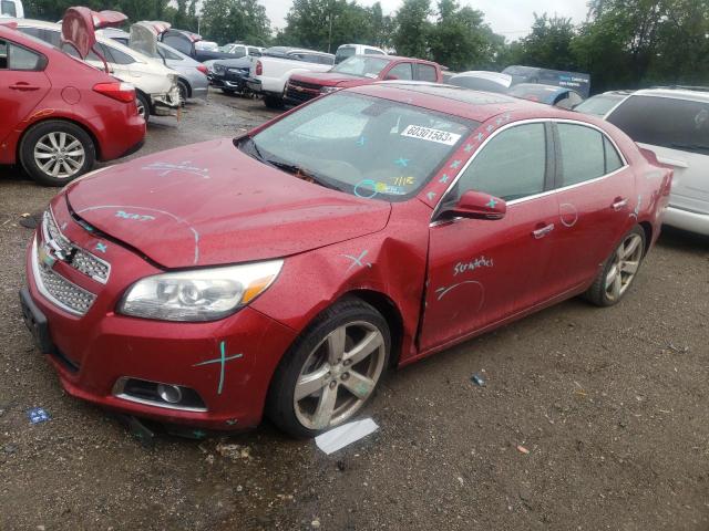 1G11J5SXXDF165994 - 2013 CHEVROLET MALIBU LTZ წითელი ფოტო 1