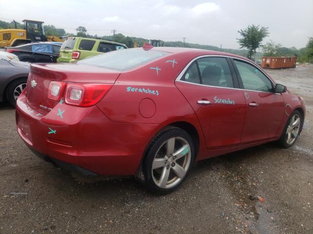 1G11J5SXXDF165994 - 2013 CHEVROLET MALIBU LTZ წითელი ფოტო 3