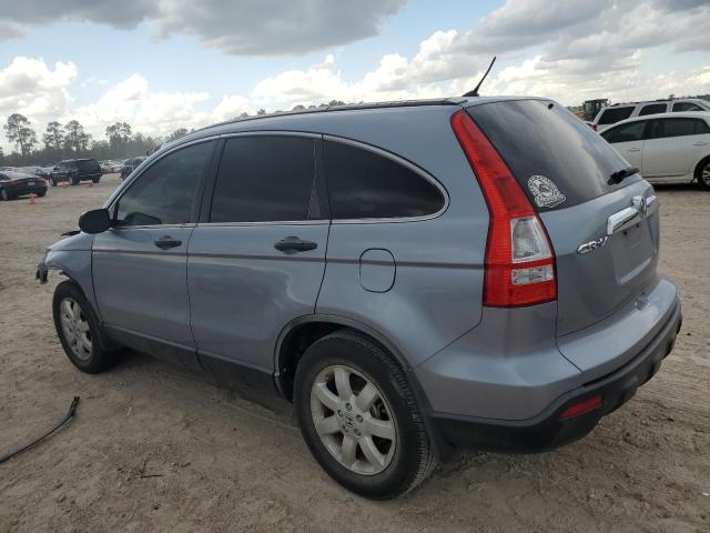 JHLRE38549C002584 - 2009 HONDA CR-V EX BLUE photo 2