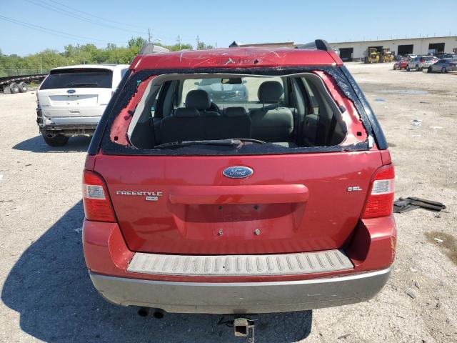 1FMDK05117GA25211 - 2007 FORD FREESTYLE SEL MAROON photo 6