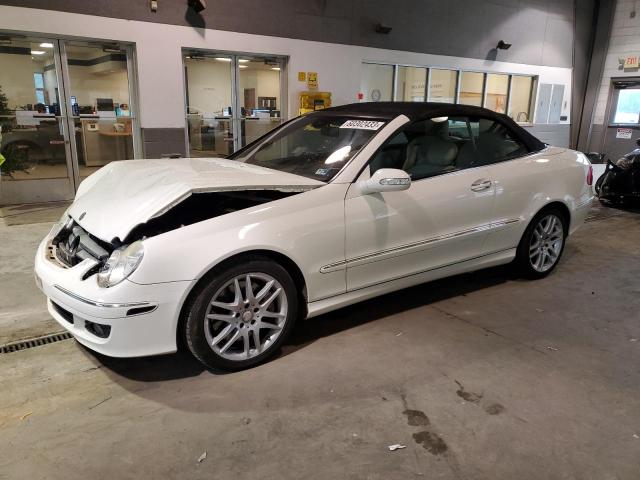 WDBTK56F69T101893 - 2009 MERCEDES-BENZ CLK 350 WHITE photo 1