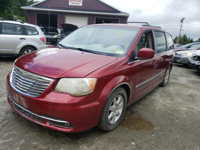 2C4RC1BGXDR526646 - 2013 CHRYSLER TOWN & COU TOURING 红色 照片 1