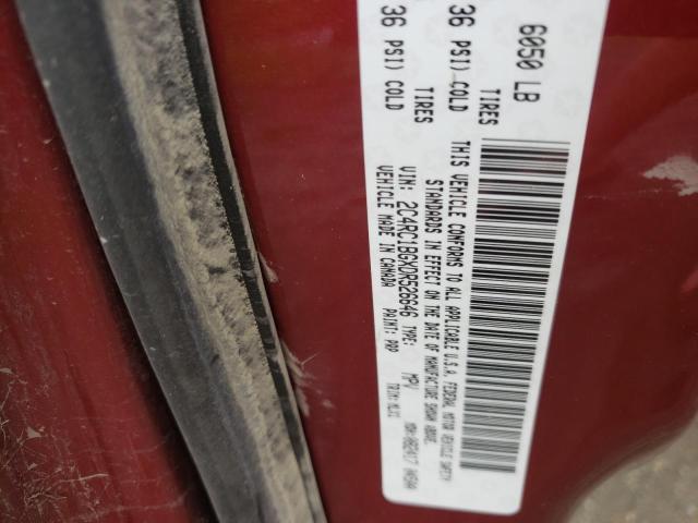 2C4RC1BGXDR526646 - 2013 CHRYSLER TOWN & COU TOURING 红色 照片 14