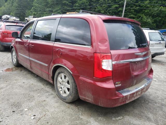 2C4RC1BGXDR526646 - 2013 CHRYSLER TOWN & COU TOURING 红色 照片 2