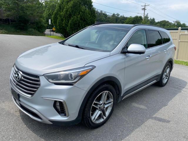 KM8SRDHF3KU298324 - 2019 HYUNDAI SANTA FE X SE ULTIMATE SILVER photo 1