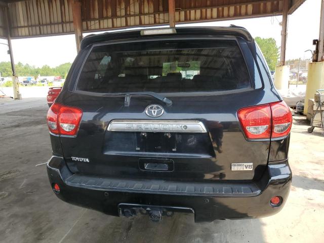 5TDBY68A98S013713 - 2008 TOYOTA SEQUOIA LIMITED BLACK photo 6